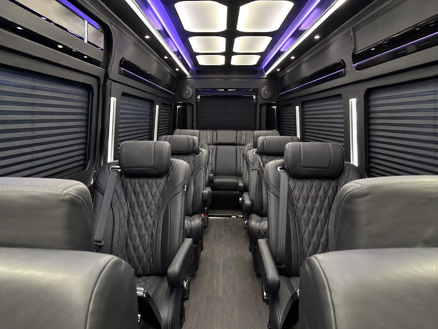20 passenger sprinter van interior