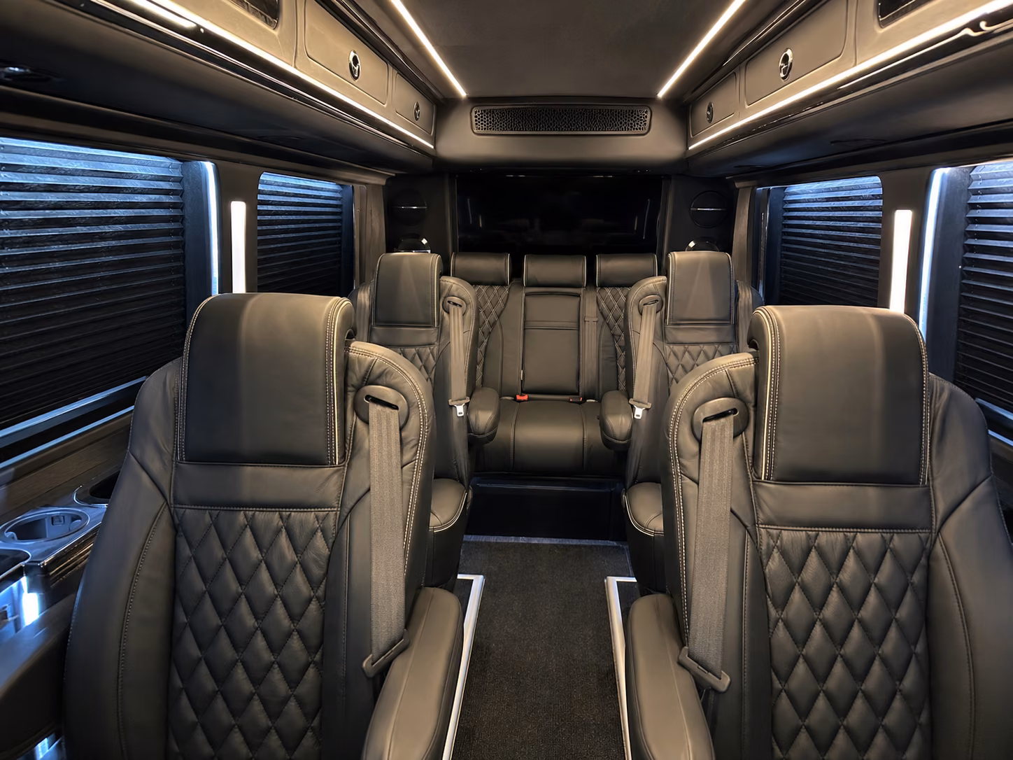 tallahassee 10 passenger sprinter van inside