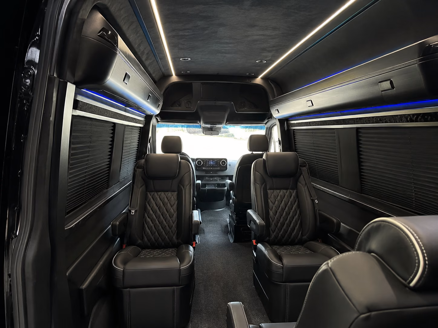 tallahassee 12 passenger sprinter van inside