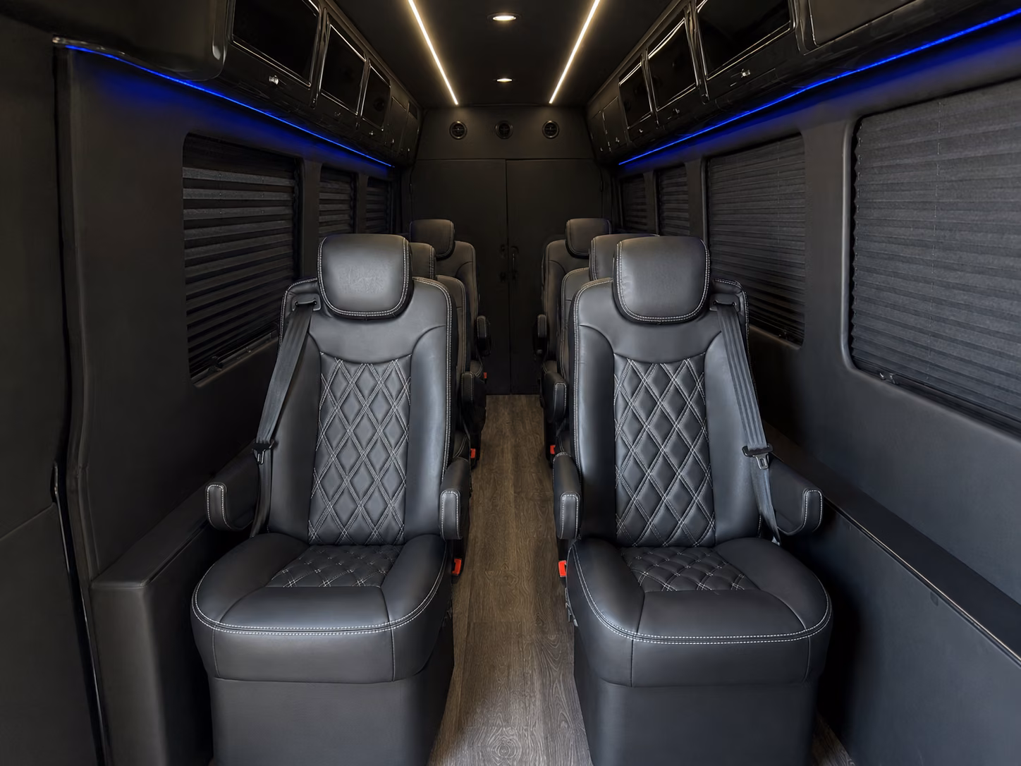 tallahassee 15 passenger sprinter van inside