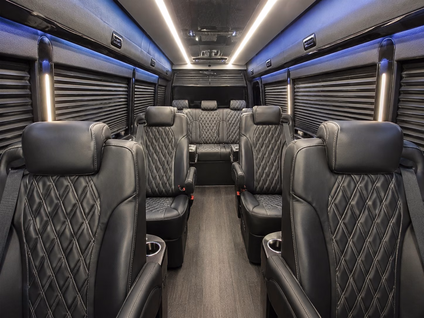 tallahassee 18 passenger sprinter van inside