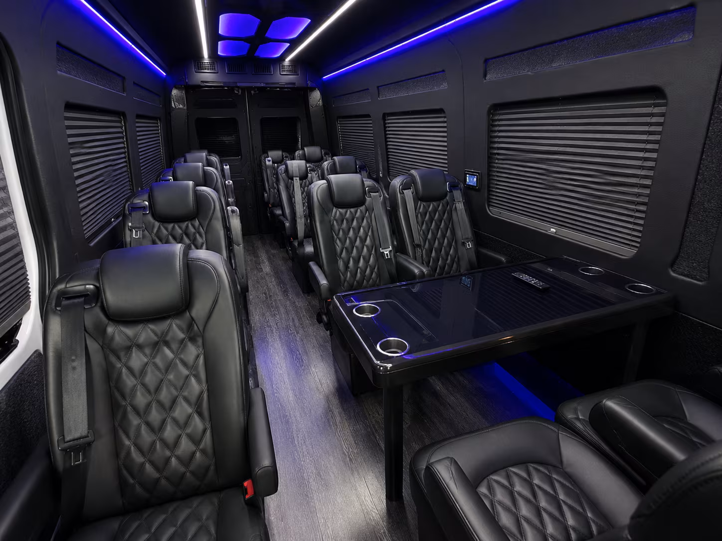 tallahassee 20 passenger sprinter van inside
