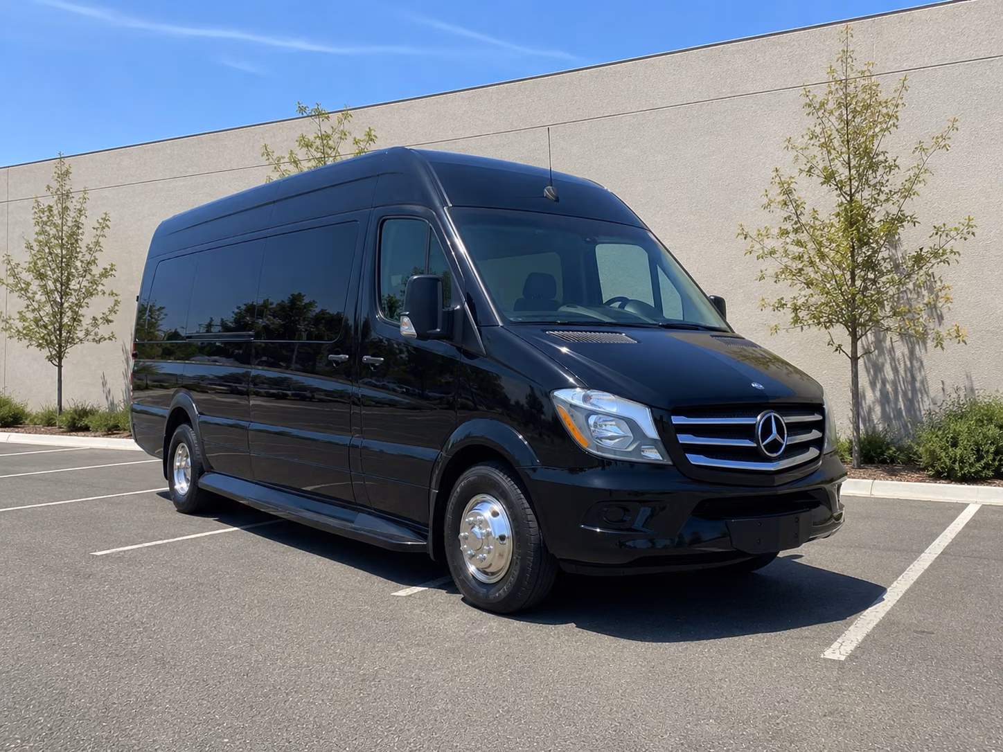 warehouse distribution center and industrial park sprinter van shuttles in tallahassee