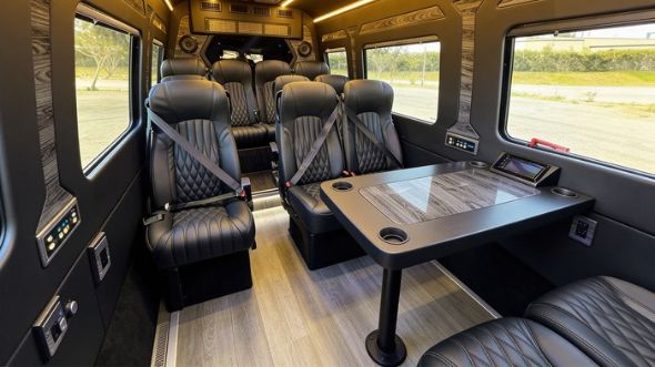 tallahassee 12 passenger sprinter van interior