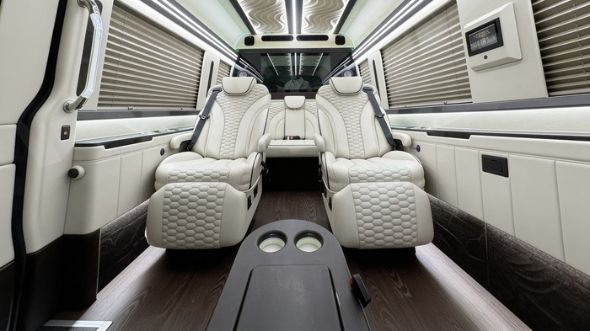 tallahassee 8 passenger sprinter van interior